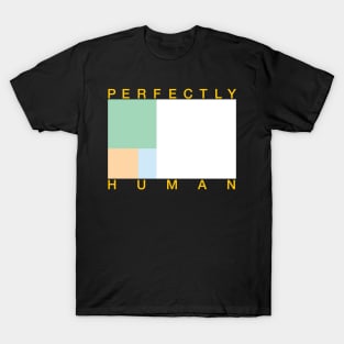 Perfectly Human - Unlabeled Pride Flag T-Shirt